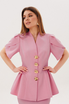 Жакет, юбка Ambera Style 2157-2 пудра - фото 2