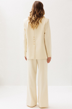 Брюки, жакет Ларс Стиль 1197/1 сливочный - фото 5