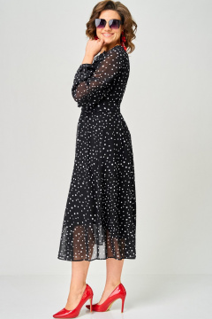 Платье EVA GRANT 7177С горох - фото 4