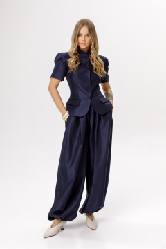 Брюки PiRS 6671 синий - фото 3