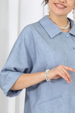 Блуза, брюки Ninele 7497 небесный - фото 5