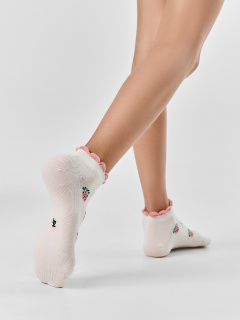 Носки Mark Formelle 406A-3203/B2-253406A молочный_сухая_роза_рис.3203 - фото 2