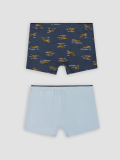 Трусы Mark Formelle 411134-2/25-5235П-5 лунный_луч_тигры_на_графите_3_сл_1тр_на_ЛВ_дет - фото 2