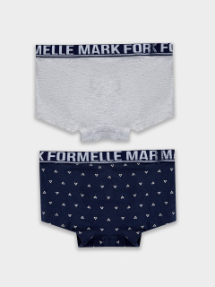 Трусы Mark Formelle 413354-2/25-40754П-5 св.серый_меланж_треуг._на_море - фото 1