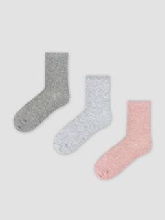 Носки Mark Formelle 430A-1407/B3-223430A розовый_мел._св.серый_мел._серый_мел._рис.1407 - фото 1