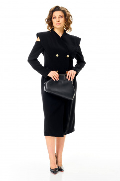 Платье Anastasia 1348 черный - фото 4