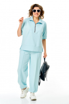 Брюки, джемпер Karina deLux M-1442 голубой - фото 2