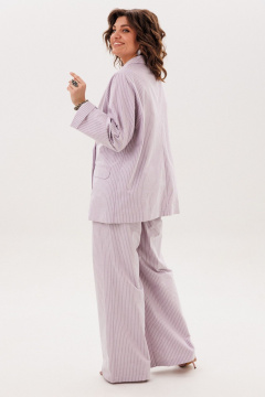 Брюки, жакет Anelli 1838 лавандовый-ритм - фото 4