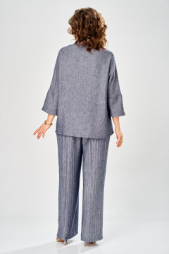 Брюки, рубашка Диомант 2162 джинс - фото 3