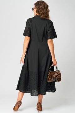 Платье EVA GRANT 7216 черный - фото 5