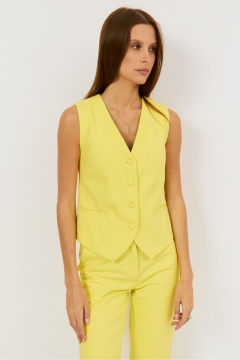 Жилет THE NAME 2481 лимон - фото 4