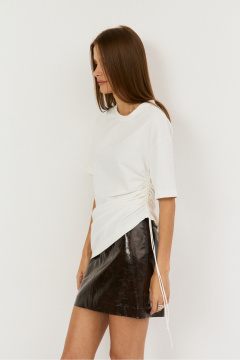 Футболка THE NAME 2494 молочный - фото 3