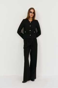 Брюки, жакет THE NAME 2505 черный - фото 2