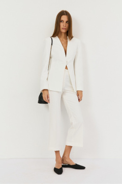 Брюки, жакет THE NAME 2507 молочный - фото 5