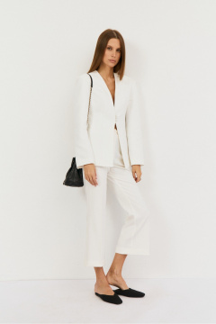 Брюки, жакет THE NAME 2507 молочный - фото 3