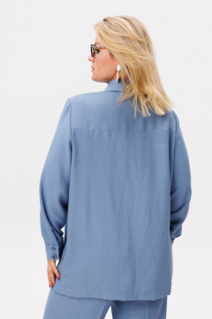 Брюки, рубашка OVERYOU М196/2 голубой - фото 5