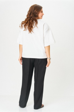 Футболка OVERYOU М198 молочный - фото 4