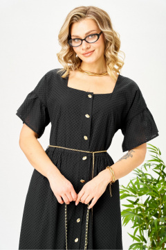 Платье AVA fashion М-189 черный - фото 5