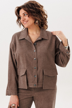 Жакет Anelli 1528.2 жареный-миндаль - фото 4