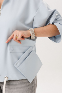 Жакет Anelli 1788 небесное-сияние - фото 4