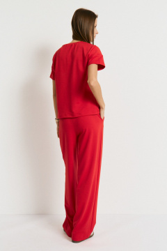 Джемпер Luitui R5080 красный - фото 4