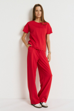 Джемпер Luitui R5080 красный - фото 3