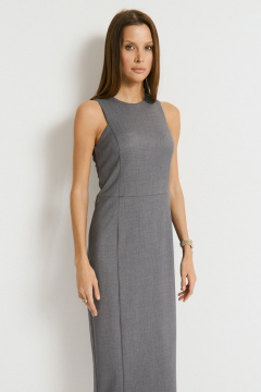 Платье Luitui R1077 серый - фото 4