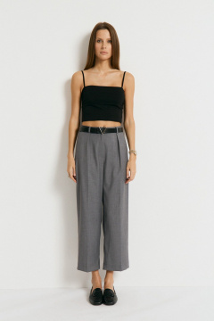 Брюки Luitui R2086 серый - фото 1