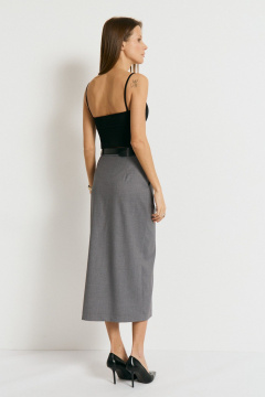Юбка Luitui R2068 серый - фото 4