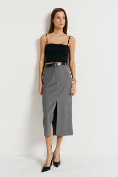 Юбка Luitui R2068 серый - фото 1