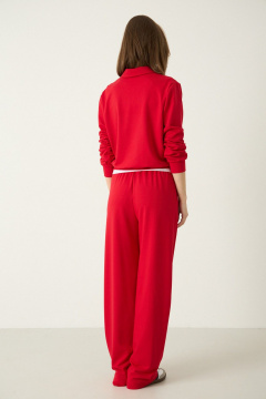Брюки Luitui R2087 красный - фото 4