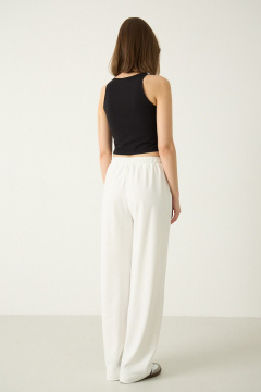 Брюки Luitui R2087 молочный - фото 4