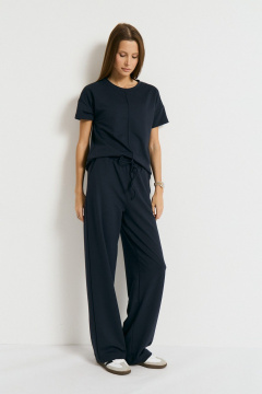 Брюки Luitui R2087 темно-синий - фото 2