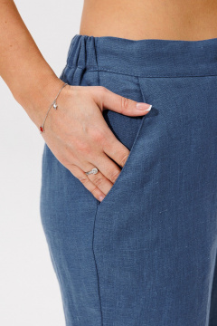 Блуза, брюки Galean Style 977.1 синий - фото 5