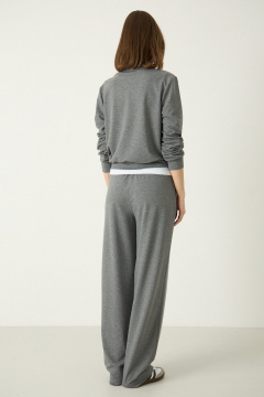 Джемпер Luitui R5073 серый - фото 2