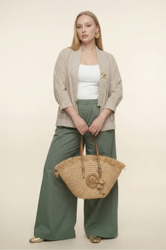 Блуза, брюки, брошь, топ Deesses 3163 - фото 4