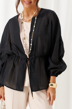 Блуза, брюки, топ Beautiful&Free 6448 бежево-черный - фото 3