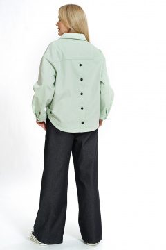 Брюки, жакет Alani Collection 2290 салатовый - фото 5