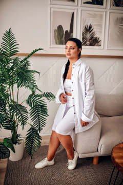 Шорты Dolce Forma BRK-BE-01 белый - фото 2