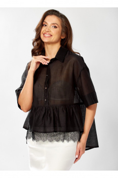 Блуза KaVaRi 4029 черный - фото 1