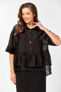 Блуза KaVaRi 4029 черный - фото 3
