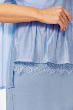 Блуза KaVaRi 4029.1 голубой - фото 3