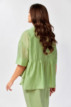 Блуза KaVaRi 4029.2 олива - фото 3