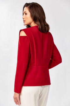 Жакет KaVaRi 6010 красный - фото 5