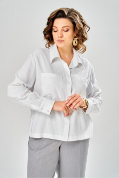 Рубашка KaVaRi 4031 белый - фото 4