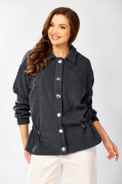 Бомбер KaVaRi 6011 темно-серый - фото 1