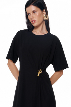 Платье KaVaRi 1138 черный - фото 4