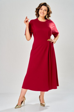 Платье KaVaRi 1138.1 красный - фото 4