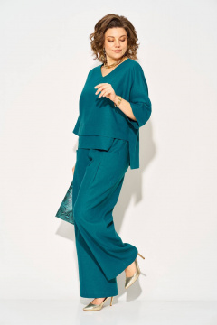 Брюки, туника Liliana 1526 морская_волна - фото 2