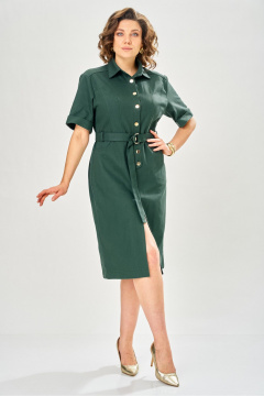 Платье KaVaRi 1147.1 зеленый - фото 2
